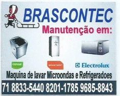 Brascontec Manutenção em Máquina de Lavar Brastemp,consul