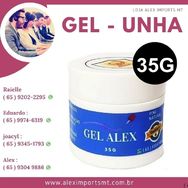 Gel Alex 35g Pink Natural Rosinha Construtor de Unha