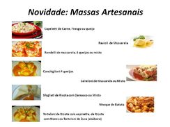 Massas e Molhos Artesanais