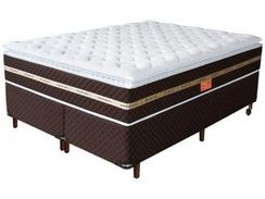 Cama Box Queen Size (box + Colchão) Umaflex Mola - 63cm de Altura Prad