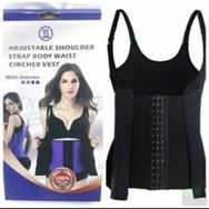 Cinta Modeladora Colete 12 Barbatanas Abdominal Corselet Corpete Origi