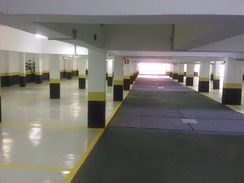 Pintura de Faixa de Estacionamento e Pne, Revestimento Epóxi