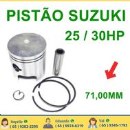 Fotos Similares: Pistão do Suzuki 25 Hp e 30hp Pistao do Motor de Popa 