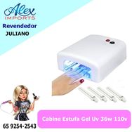 Cabine Uv Unha com 4 Lampada