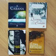 Livros: a Cabana, Questões do Coração, a última Estação e o Lado Bom