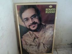 Quadro Renato Russo com Moldura e Frente de Vidro