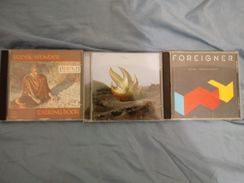 Cds do Stevie Wonder, Foreigner e Audioslave(usado)!