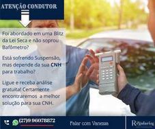 Dirija sem Impedimentos, Regularize Ja Sua Cnh