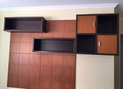 Rack com Painel e Nichos