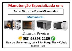 Assistência Especializada em Forno Elétrico e Forno Microondas