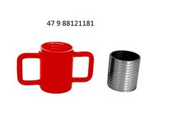 Caneca Rosca Luva Porca Kit P Escora Metalica em Cianorte