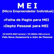 Mei - Folha de Pagto e Depto Pessoal