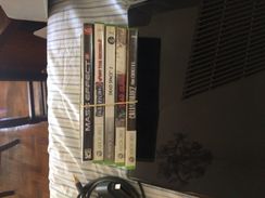 Fotos Similares: XBOX 360 Slim + 5 Dvds Originais + Todos Acessórios e Cabos - sem Hd 