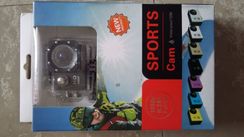 Sports Cam Waterproof 30m Câmera Filmadora Digital Hd 1080p