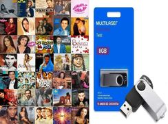 Pendrive 8 GB com 40 Cds Trilhas de Novelas Internacional