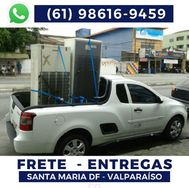 Frete Santa Maria DF - Frete Valparaíso GO (pequenos Fretes e Carreto)