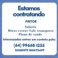 Estamos Contratando Pintor