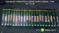 Coleção Videoteca Série Ouro Caras em Vhs