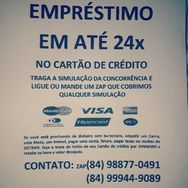 Empréstimo no Cartão de Crédito!