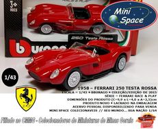 Bburago 1958 Ferrari 250 Testa Rossa 1/43