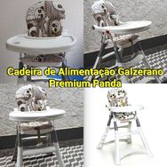 Cadeira Alta Premium Galzerano Panda Seminova