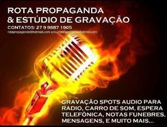 Propaganda em Carro de Som e Gravação de áudio