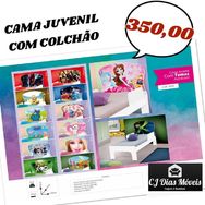 Cama Juvenil com Colchão