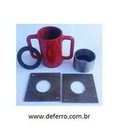 Caneca Rosca Luva Porca Kit de Rosca P Escora Metalica em Araruama