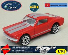 Matchbox 1965 Ford Mustang Gt Cor Vermelho 1/64