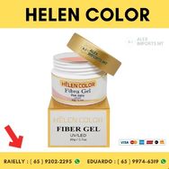 Gel Hellen Color 20g Pink Baby Fiber Uv/led 20 Gramas