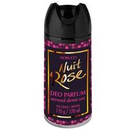 Desodorante Fiorucci Nuit Rose Aerosol Demi Seco Feminino 170ml