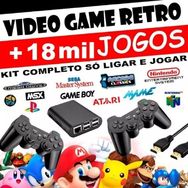 Game Retro Raspberry c/ 18 Mil Jogos + Cooler