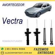 04 Amortecedores Remanufaturados Chevrolet Vectra 1997 Até 2005 Kit