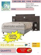 Cabeceira p/ Cama Box Casal Quen