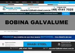 Somos a Força do Galvalume no Brasil Dhabi Steel