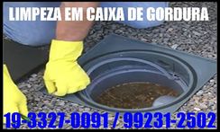 Desentupidora no Guanabara em Campinas- Limpeza em Caixa de Gordura