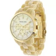 Relógio Michael Kors Mk5217 Madreperola Dourado Original Eua