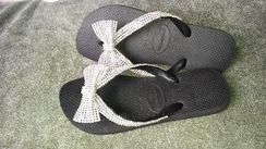 Havaianas com Laço de Strass