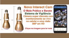 Nova Interact Cam - Luz com Câmera de Vigilância