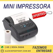 Mini Impressora Térmica Bluetooth 58 Mm Celular Pc