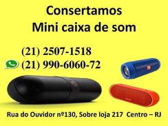 Fotos Similares: Conserto Mini Caixa de Som 