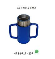 Caneca Rosca Luva Kit de Rosca P Escora Metalica em Fundao