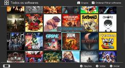 Conta Nintendo Switch com Jogos (doom Eternal, Ori, Lego Star Wars