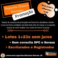 Promoção Segunda Chance Dorneles