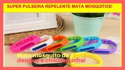 Kit 5 Super Pulseira Repelente