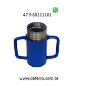 Caneca Rosca Luva Kit de Rosca P Escora Metalica em Apiaca