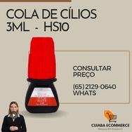 Cola de Cílios 3ml Hs10 Premium Elite 3 ML Top