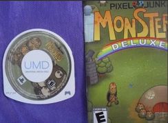 Pixeljunk Monsters Deluxe Sony Psp Umd Game c/ Manual Caixa