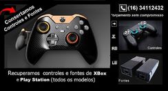 Recuperamos Controles e Fontes de Video Games