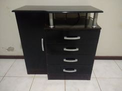 Cômoda de 1 Porta e 4 Gavetas